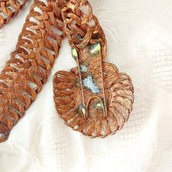 Copper Wire Weaved Belt - Picture 4 of 4